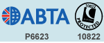 ABTA Bonded K8637 - ATOL Bonded 5534