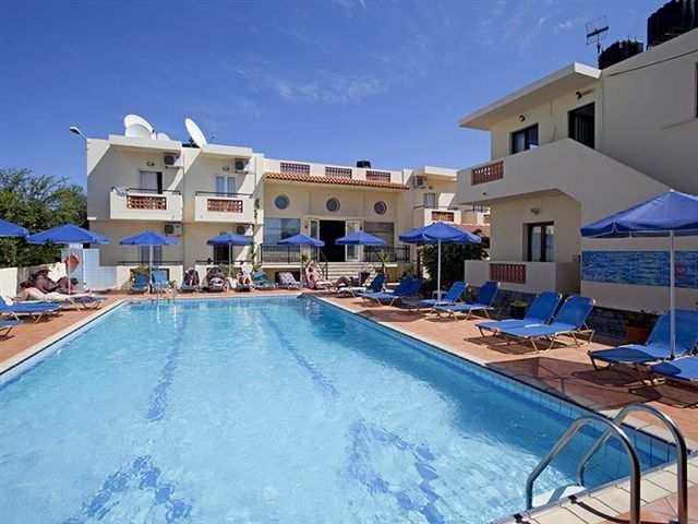 Maria Hotel & Apartments, Sissi, Crete, Greece. Book Maria Hotel ...