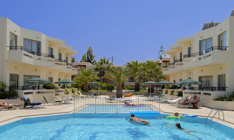 Apladas Apartments, Agia Marina, Crete, Greece. Book Apladas Apartments ...