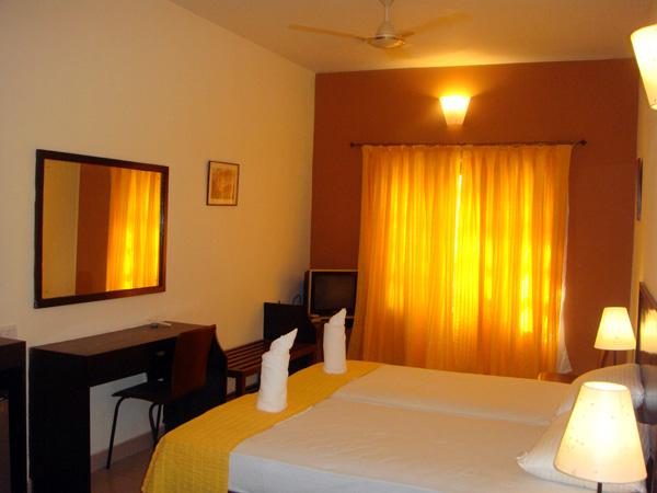 Holidays at Pristine Resort Hotel in Utorda Beach, Goa